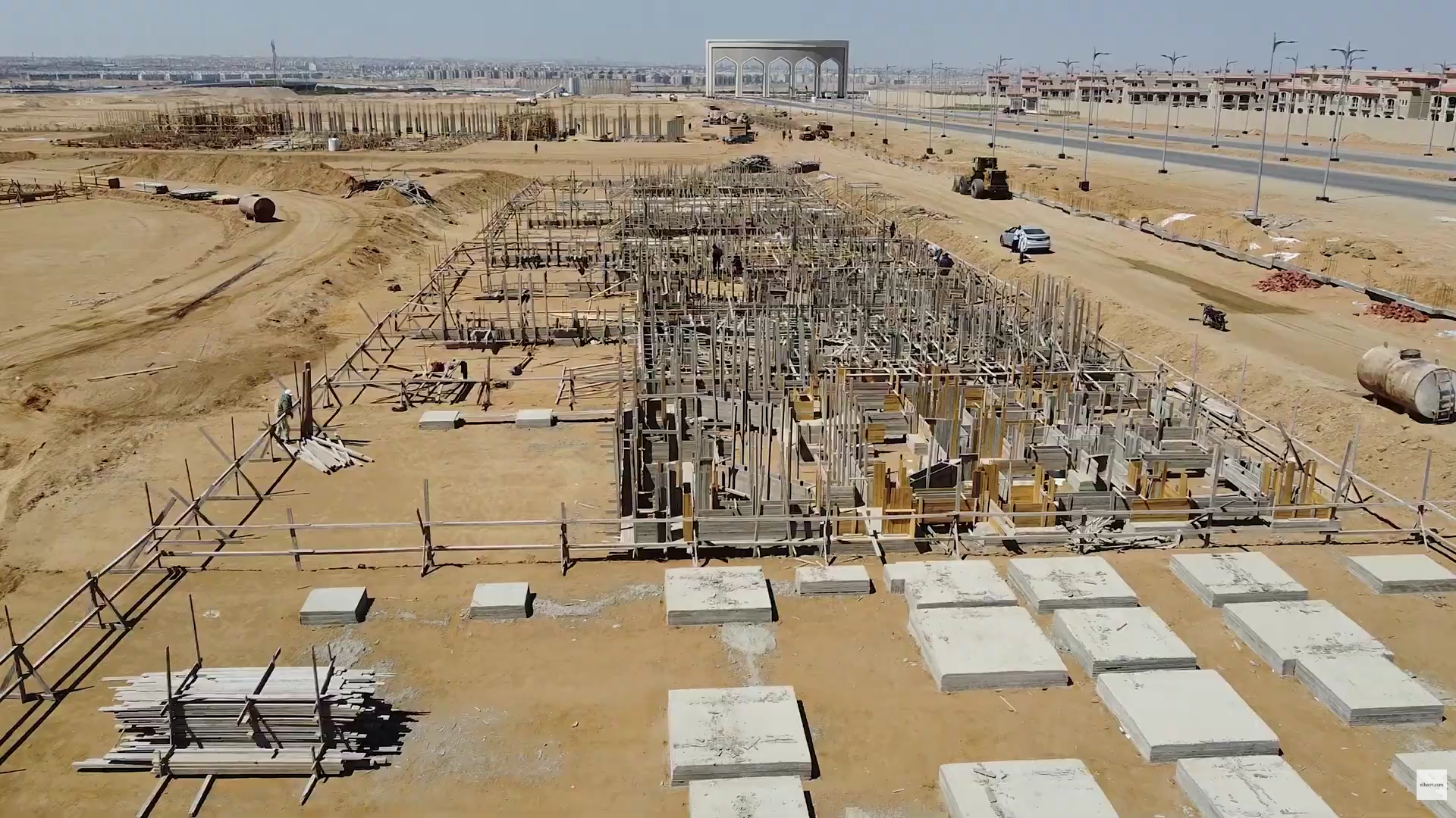 Project for constructing El Patio Hills Compound